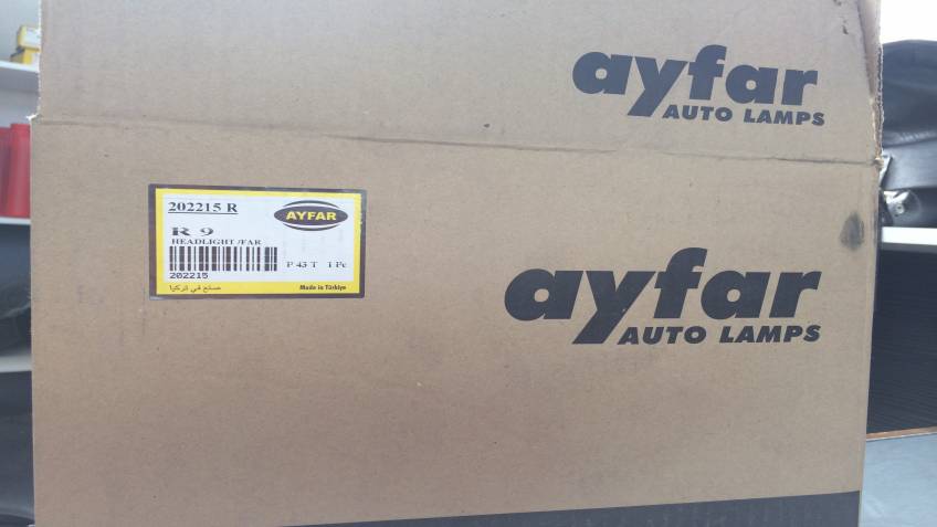 Renault 9 87/92 Serisi Sağ Far Yan Sanayi