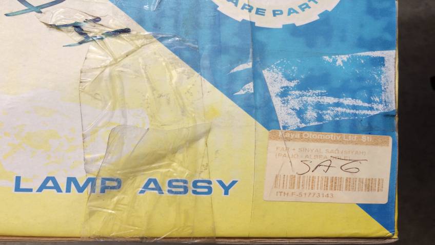 Fıat Palio Albea 2005 Sonrası Sağ Far Yan Sanayi