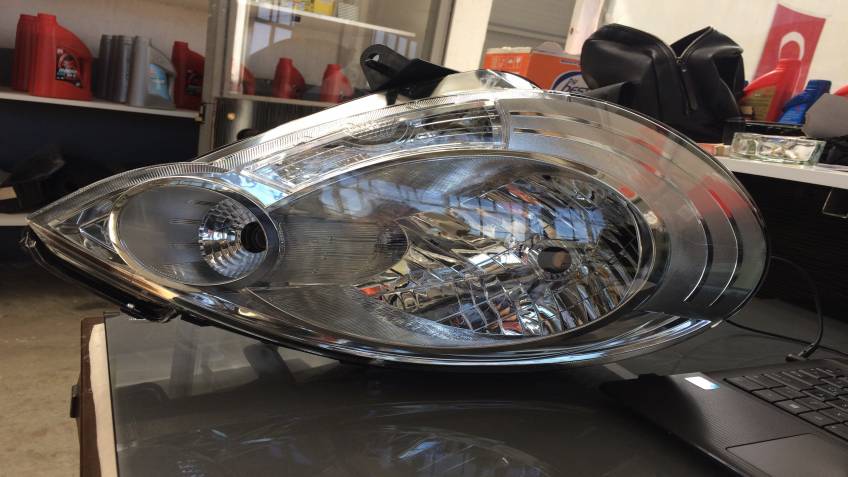 Renault Kango 2008 Serisi Sağ Far Yan Sanayi