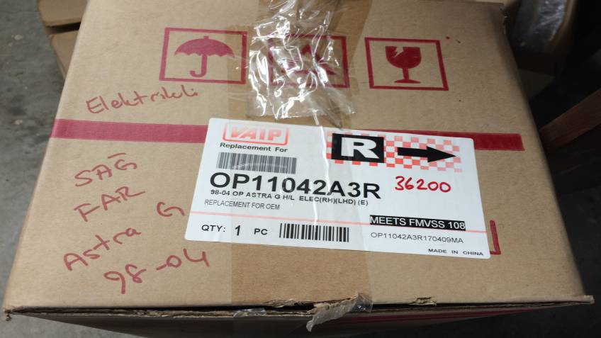 Opel Astra G 98/04 Serisi Sağ Far Yan Sanayi