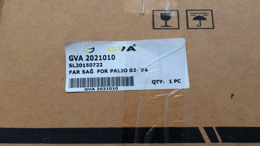 Fıat Palio Albea 2002-2005 Serisi Sağ Far Yan Sanayi