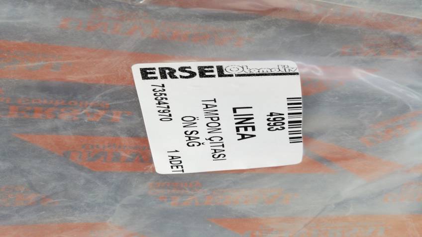 Fıat Linea Tampon Çıtası 2013 Serisi Ön Sağ Yan Sanayi