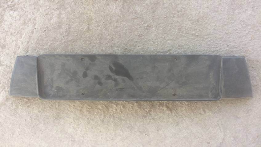 AUDİ A6 04-08 ÖN TAMPON PLAKALIK